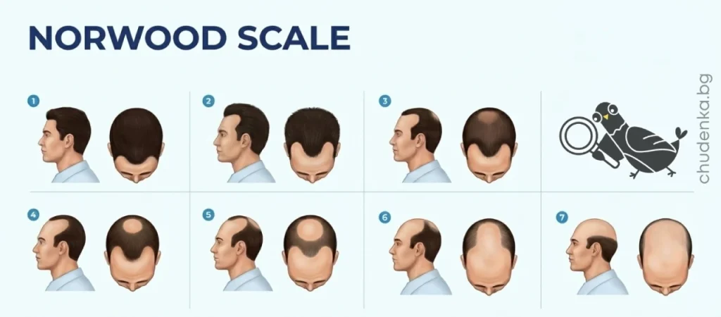 Скалата на Норууд оплешивяване